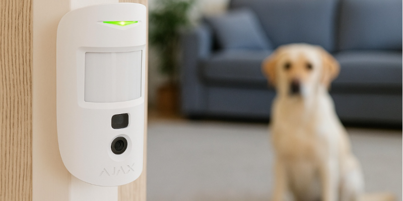 ¿Puedo instalar un sistema de alarma en mi chalet si tengo un perro?